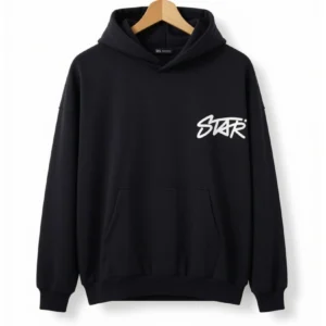 Buzo Capucha Star Negro