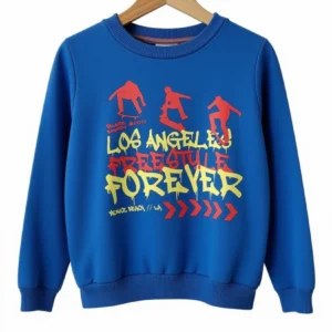 12 Buzo Los Ángeles Freestyle Azul