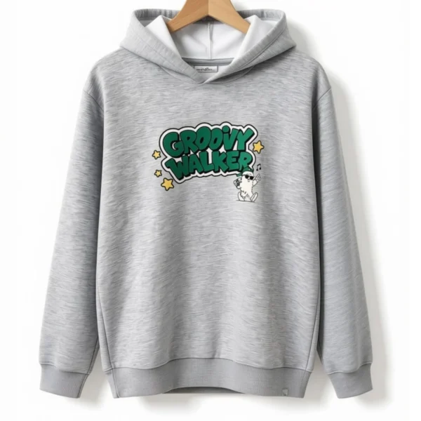 Buzo Capucha Groovy Walker Gris