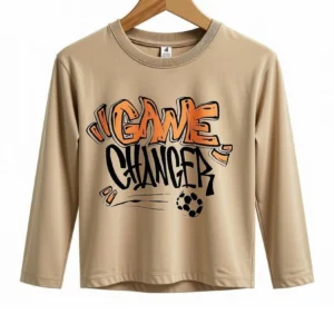 Remera Game Changer Beige