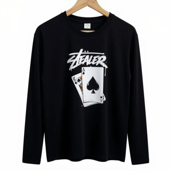 Remera Póker Negra