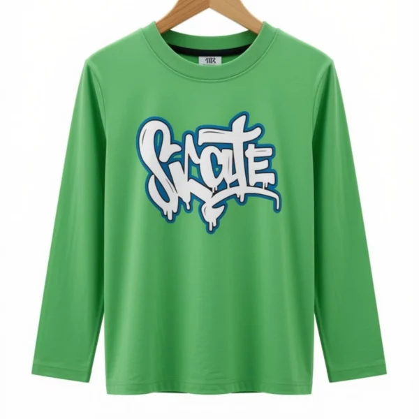 Remera Skate Verde
