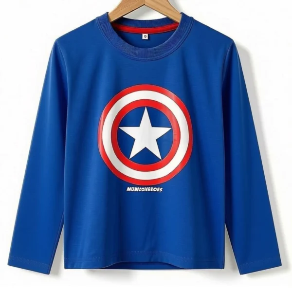 Remera Capitán América Azul