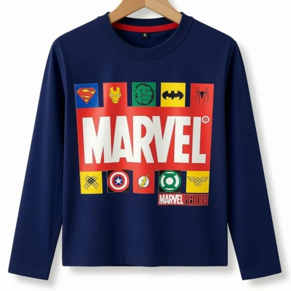 Remera Marvel Azul
