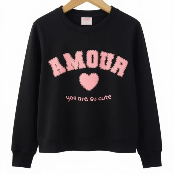 Buzo Amour Negro
