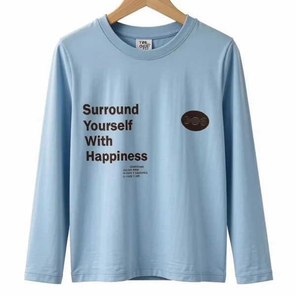 Remera Surround Celeste