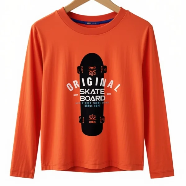 Remera Original Skate Naranja