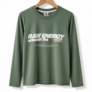 Remera Raw Energy Verde