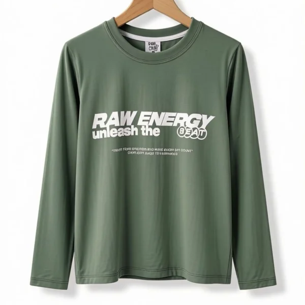 Remera Raw Energy Verde