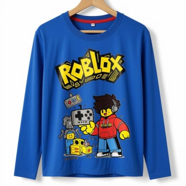 Remera Roblox Azul