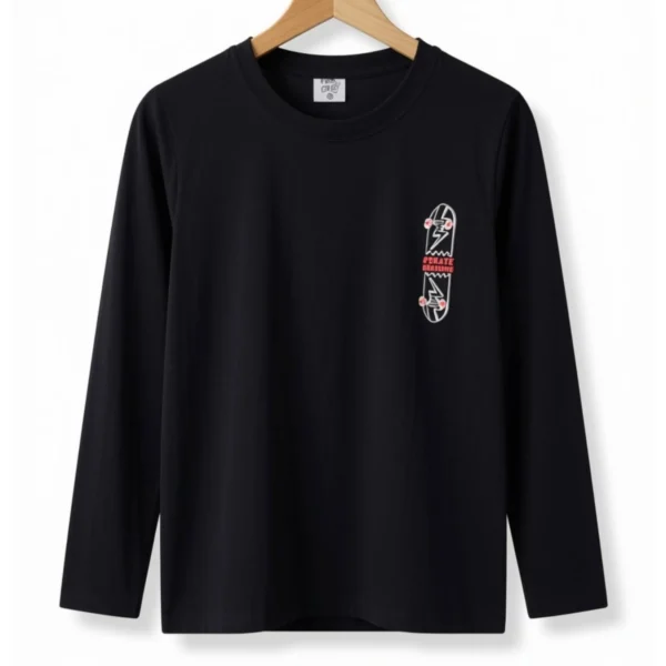 Remera Skate Boarding Negra