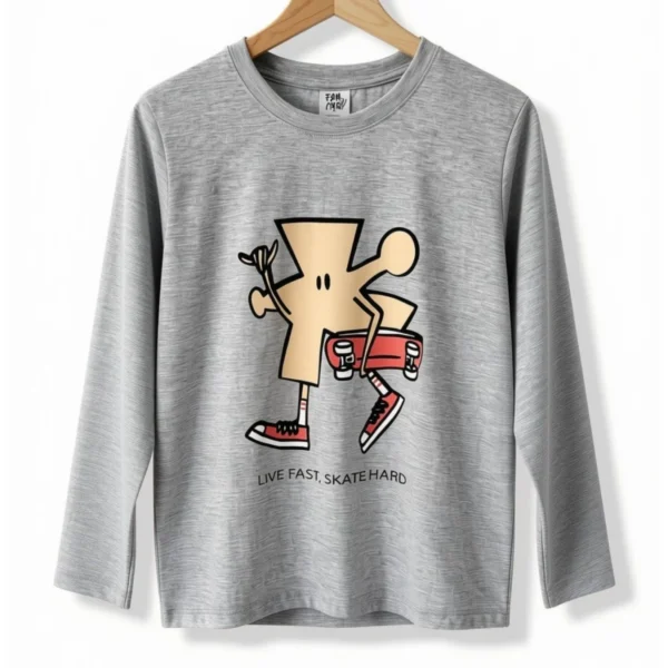 Remera Hashtag Gris