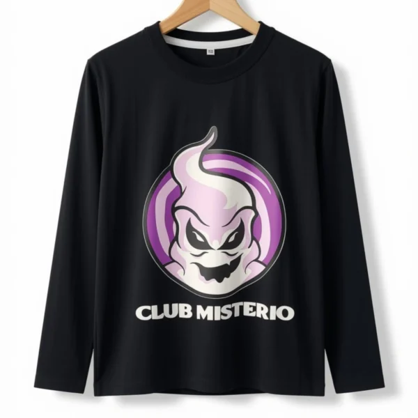 Remera Club Misterio Negra