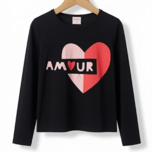 70 Remera Amour Negra