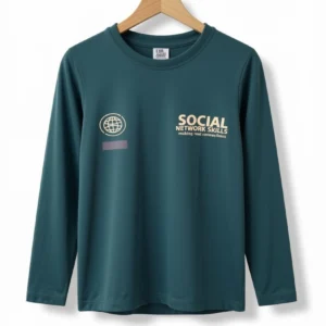 71 Remera Social Verde