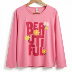 77 Remera Beautiful Salmón