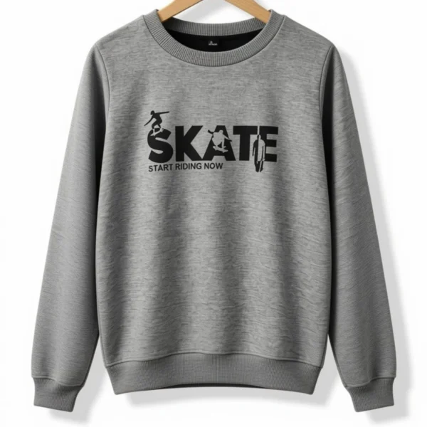 Buzo Skate Gris