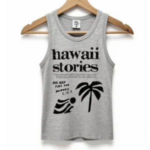Musculosa Hawaii Gris