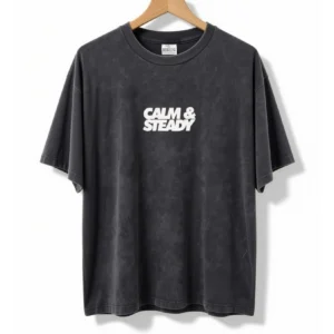 121 Remera Calm & Steady Gris Nevada