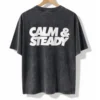 Remera Calm & Steady Gris Nevada