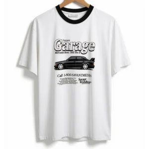 127 Remera Garage Blanca
