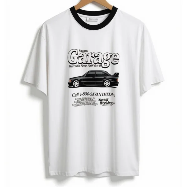 Remera Garage Blanca
