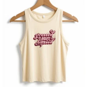129 Musculosa Blessed Amarillo Pastel