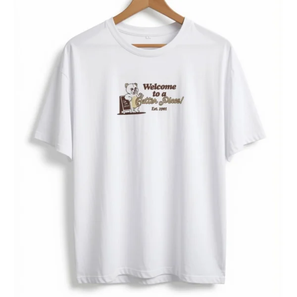 Remera Batter Place Blanca