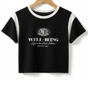 Remera Well-Being Negra