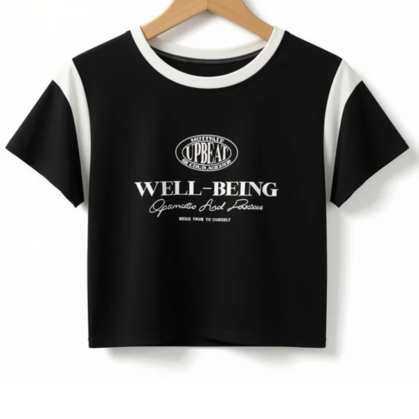 Remera Well-Being Negra