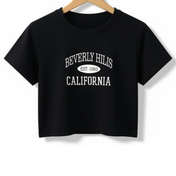 Remera California Negra