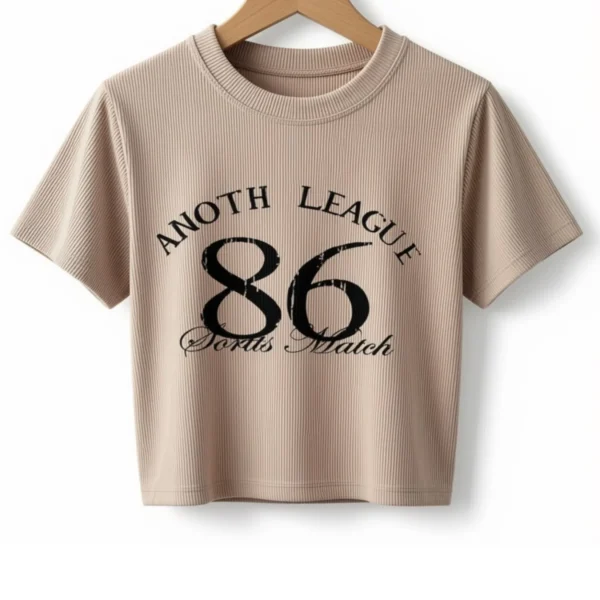 Remera Anoth League 86 Beige