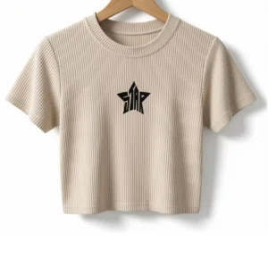 160 Remera Star Beige