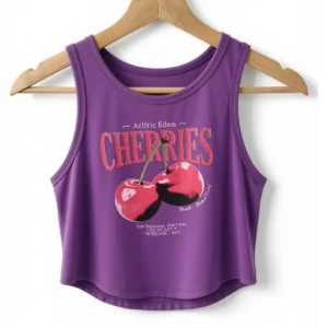 167 Musculosa Cherry Violeta