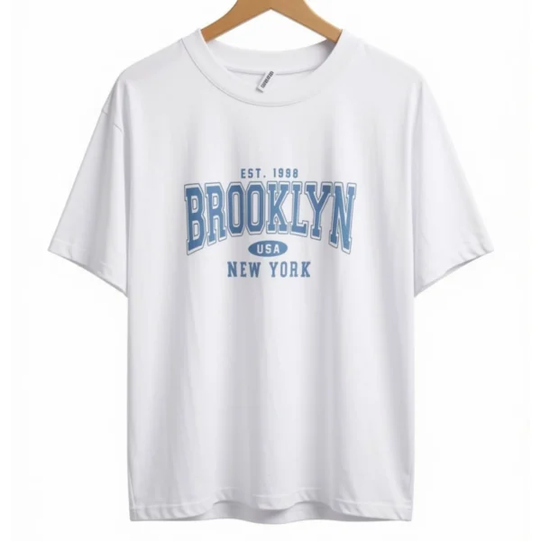 Remera Brooklyn Blanca