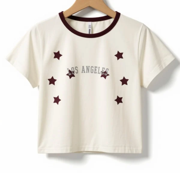 Remera Estrellas LA Natural