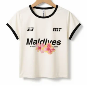 Remera Flor Maldives Natural
