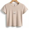 Remera Oso Real Friends Rayada Beige