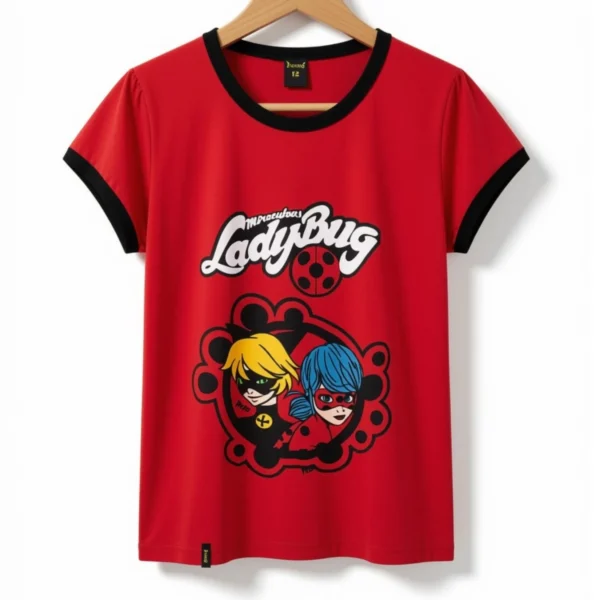 Remera Ladybug Roja