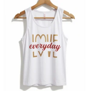 Musculosa Love Blanca