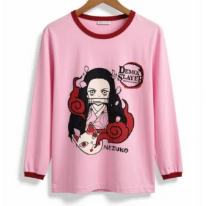 218 Remera Nezuko Rosa