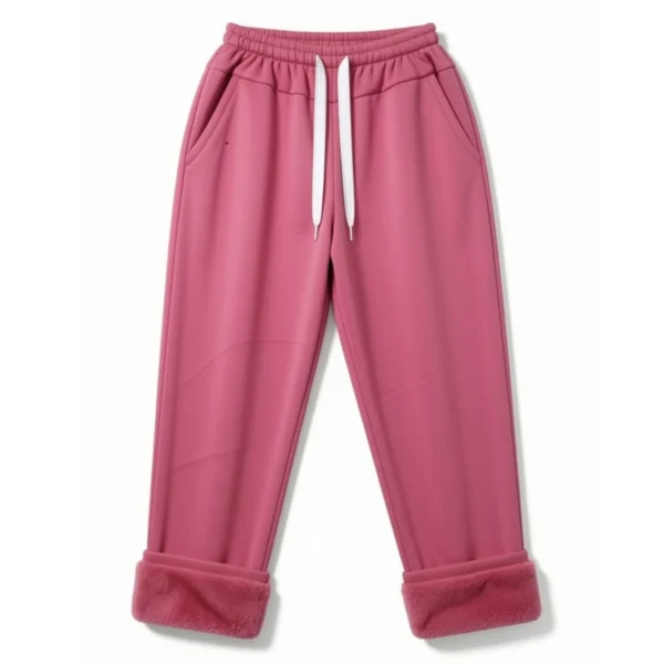 Pantalón con Piel Coral