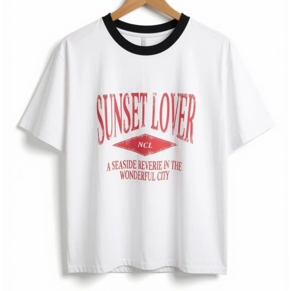 Remera Sunset Lover Blanca