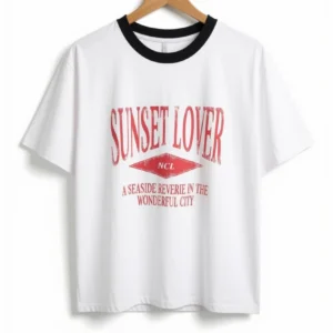 28 Remera Sunset Lover Blanca
