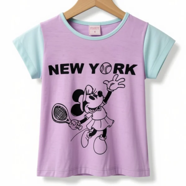 Remera Minnie Tenis Lila