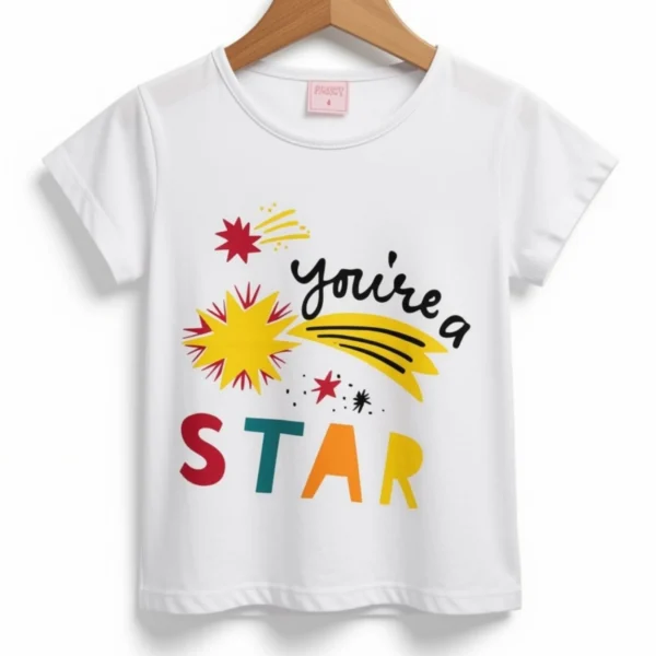 Remera You Are a Star Blanca
