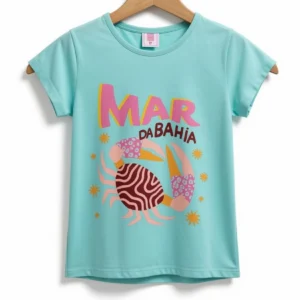 Remera Mar Da Bahia Turquesa
