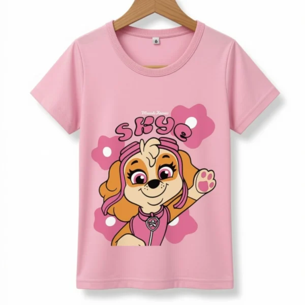 Remera Skye Paw Patrol Rosa