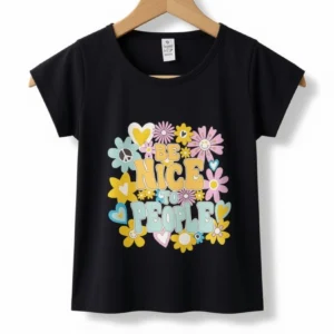 Remera Be Nice Negra
