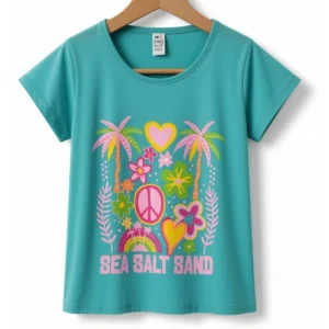 59 Remera Sea Salt Sand Turquesa